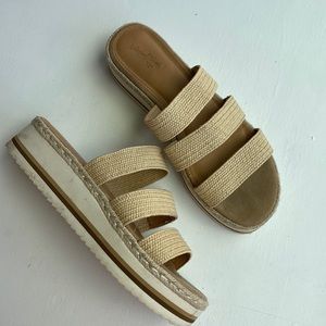 Universal thread espadrille platform sandals women 7.5